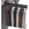 Extendable Pull Out Clothes Rack, Suitable for Both Narrow Closet and Wide Closet Top Mounted Hanger Rail, Large-Capacity, Good Wardrobe HelperLoad-Bearing 15kg (Size : 36cm/14.1in) view 3