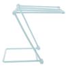 Alipis Foldable Towel Hanging Rack, Vertical Duster Cloth Rack for Kitchen Bathroom Home, Light Blue, Plastic, 7.87 X 7.87 X 6.3 Inches, Convenient Storage, Quick Drying, Space-Saving view 1