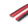 GatherTOOL 5M Heat-Resistant Soft Silicone Wire and Cable 8/10 /12/14 /16/18/ 20/22/ 24/ 26awg Silica Gel Red and Black Parallel Lines (Size : 5m, Color : 24 AWG 0.2mm) view 4