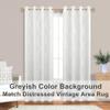 Off White Curtains 84 Inches Long for Bedroom Grommet Tone on Tone Design 3D Jacquard Embossed Damask Moroccan Pattern 50% Blackout Drapes for Living Room 84 Inch Length 2 Panels Set Cream view 4
