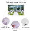 White Aisle Carpet Runner 2mm Thickness Wedding Runway Runner Mat Non-Slip Bridal Walkway Runner Rug for Party Wedding Hallway Indoor and Outdoor Decoration (Size : 1.2x10m) view 4