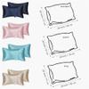 MOCOBA Silk Silky Stain Pillowcase Silky Pillowcase Natural Silk Pillowcase Mulberry Silk Pillow case,1PC Cherry Pink,King20x36in view 4