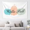 CakJuice Tapistreys for Room Hand-Drawn Style Hello Fall Tapestry Indie Room Decor Man Cave Accessories and Decor (Size : 100X150CM) view 1
