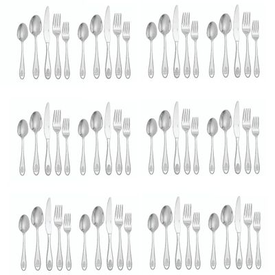 Spode Christmas Tree 18/10 Stainless 60pc. Flatware Set (Service for Twelve)