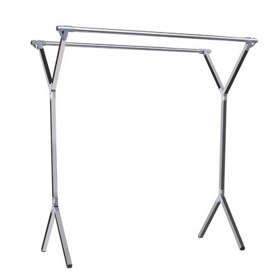 CINVSERW Portable Clothes Drying Rack Adjustable, Foldable Laundry Rack, Stainless Steel Drying Racks Saves Space Large Capacity for Indoor Outdoor Use (200cm/79in)