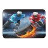 Ice Hockey Player Sport Theme Luxury Diatomaceous Earth Shower Mat- Non-Slip Fast-Drying Mat for Kitchen Counter, Tub & Bathroom Floor40x60cm view 1