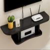 IBOWZ Floating TV Stand Cabinet Wall Mounted Tv Shelf,High-Density Board Material Floating Tv Stand Cabinet with Wire Hole,for DVD Blu-Ray Player Satellite Tv Box view 2