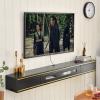IBOWZ Floating TV Stand Cabinet Wall Mounted Tv Unit Floating Tv Console with 2 Drawer,Floating Tv Stand,for Cable Boxes view 2
