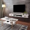 IBOWZ Floating TV Stand Cabinet Tv Stand Cabinet Tv Wall Units for Living Room Floating Shelf Wall-Mounted Tv Cabinet Wall Background Storage Rack Open Shelf with Drawers view 3