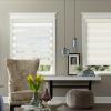 Tonature Zebra Window Shades, Cordless Roller Window Blinds for Patio Door, Light Control for Day and Night, Easy to Install, Beige, 27.5" W x 36" H view 4