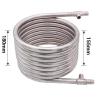 HMWOKPOT 1/2" NPT Stainless Steel Counterflow Wort Chiller for Beer Brewing Homebrew Beer & Wine Making Brewing Equipment view 3
