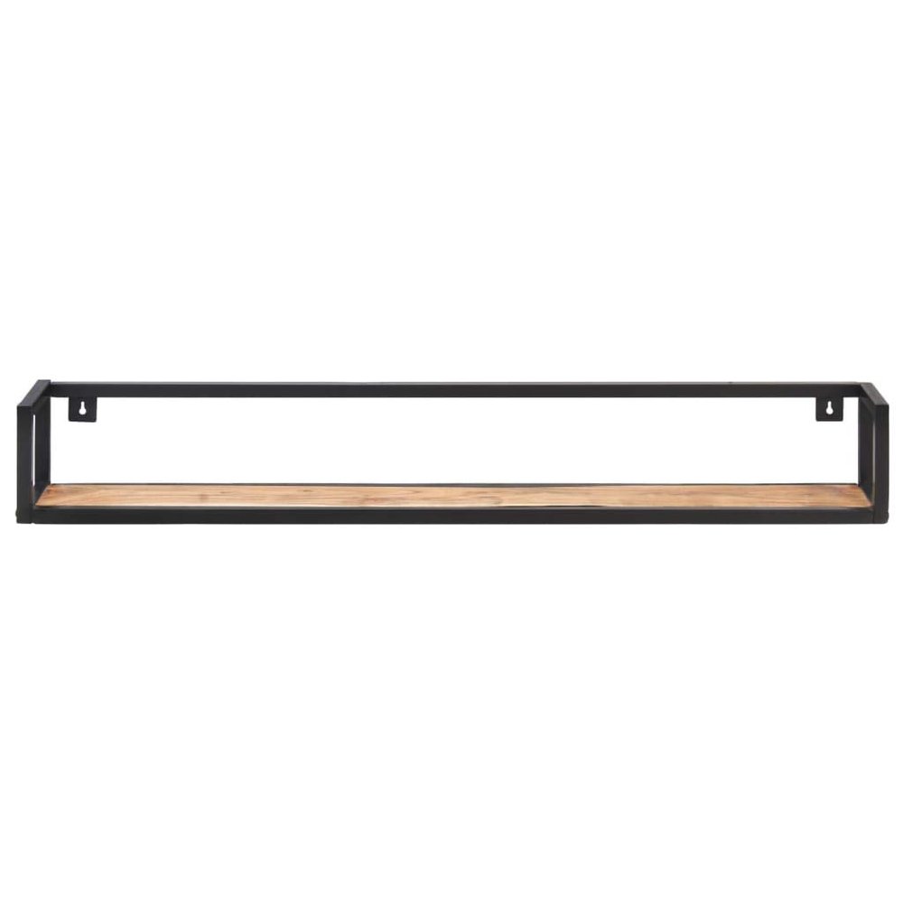 CUMYZO Wall Shelves 2 pcs 47.2" Solid Acacia Wood 11.4kg/25.08ib Wall Shelves & Ledges