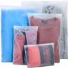 20 Pcs Travel Storage Bags, Clothes Packaging, Reusable Plastic Ziplock, Frosted Waterproof Resealable Clothing Zipper Pouch for Shoes Cosmetics Storage view 1