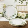 Kate Aspen Sage Green Party Decorations, Eucalyptus Floral 9 in. Premium Paper Plates & Napkins Set - Perfect for Greenery Baby Shower & Bridal Showers view 3