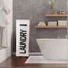 Pilipane Laundry Basket, Foldable Rolling Laundry Hamper, Folding Large Capacity Laundry Bag with Wheels, Storage Basket for Bathroom, Living Rooms, Bathrooms, 21 7x15 4x7 9in view 2