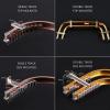 TEN-HIGH Flexible Aluminum Curtain Track 10.5ft Bendable Track for Curtains, Wall Mounted Track Luxurious Heavy Conjoined Curtain Rails for Office Home Room Divider 4pcs (White) view 2