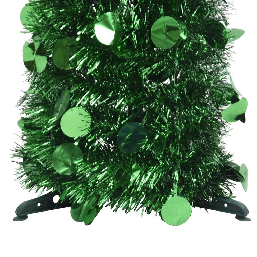 CUMYZO Pop-up Artificial Christmas Tree Green 6 ft PET 1.35kg/2.97ib Christmas Trees