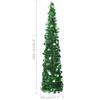 CUMYZO Pop-up Artificial Christmas Tree Green 6 ft PET 1.35kg/2.97ib Christmas Trees view 4