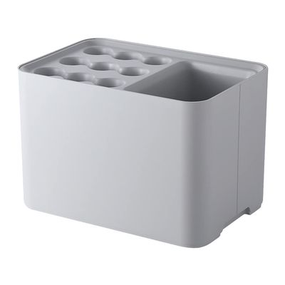 MARURY Plastic Umbrella Stand Rack for Entryway, Free Standing Umbrella Holder Rack for Umbrella Canes Walking Sticks, 15 Umbrella Slots Umbrella Holder for Home and Office (Color : Grey)