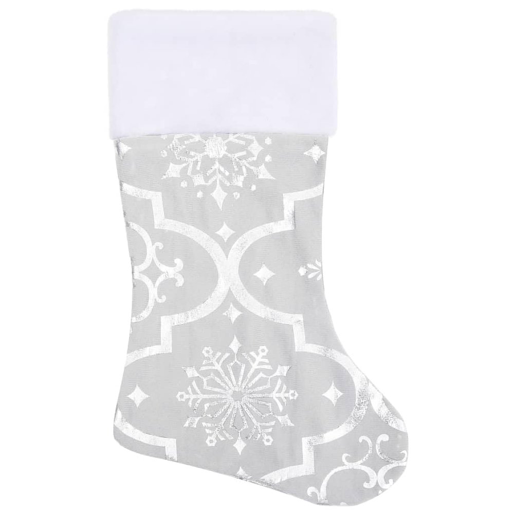 CUMYZO Luxury Christmas Tree Skirt with Sock White 4 ft Fabric 0.21kg/0.46ib Christmas Tree Skirts
