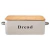 LIOONS Classic Bread Box Retro Metal Bread Box, Old-Fashioned Bread Bucket with Lid 5.7/12l Large Capacity Bread Storage Bread Holder Food Storage view 1