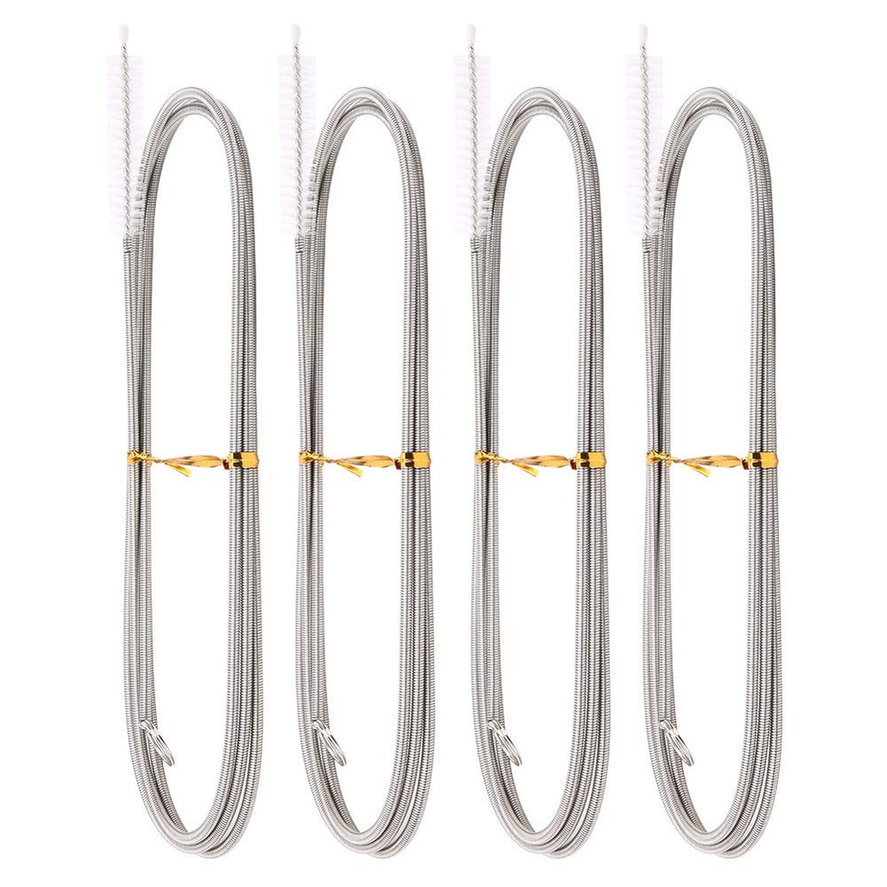 QANYEGN Drain Brush Flexible Pipe Cleaning Brush Ultra-thin Cleaning Brush Pipe Drain Hole clogging Tool