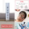 Square/Round/Trapezoidal Head Lash Bed Cushion Memory Foam,Spa Bed Mattress Topper,Plush Pad for Massage Table,with Face Breathing Hole & Elastic Straps,Soft Comfortable,Grey 5cm,S 80x190cm view 4