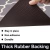 AiBOB Waterproof Under Sink Mat, Absorbent Quick Dry Sink Liners Protect Cabinets, Durable Shelf Liners, Slip Resistant and Non-Adhesive, 24X68 Grey view 3