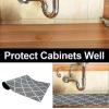 AiBOB Waterproof Under Sink Mat, Absorbent Quick Dry Sink Liners Protect Cabinets, Durable Shelf Liners, Slip Resistant and Non-Adhesive, 24X68 Grey view 4