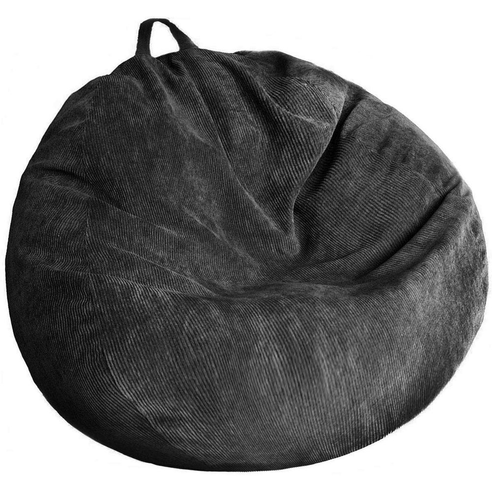 Bean Bag Chair Cover (No Filler) Stuffed Animal Storage Bean Bag Cover Pets Dogs/Cats Lazy Beds. Washable Ultra Soft Corduroy Stuffed for Organizing Plush Toys or Textile, Sack Bean Bag