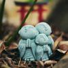 livelyfish Japanese Buddha Bosatsu Feng Shui Praying Monk Statue Sandstone Happy/Smiling Miniature Figurine Ornament for Fish Tank Aquarium Home Garden Decoration (14) view 4