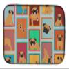 Caroline's Treasures MLM1143DDM Lots of Apricot Pug Dish Drying Mat Absorbent Dish Drying Mat Pad for Kitchen Counter Dish Drainer Mat for Countertop, 14 x 21", Multicolor view 1