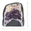 DMS Store Amethyst Crystal Geode Stone from Brazil R.0278 (Dimensions: 14" x 12" x 9", 52.36 lbs.) view 2