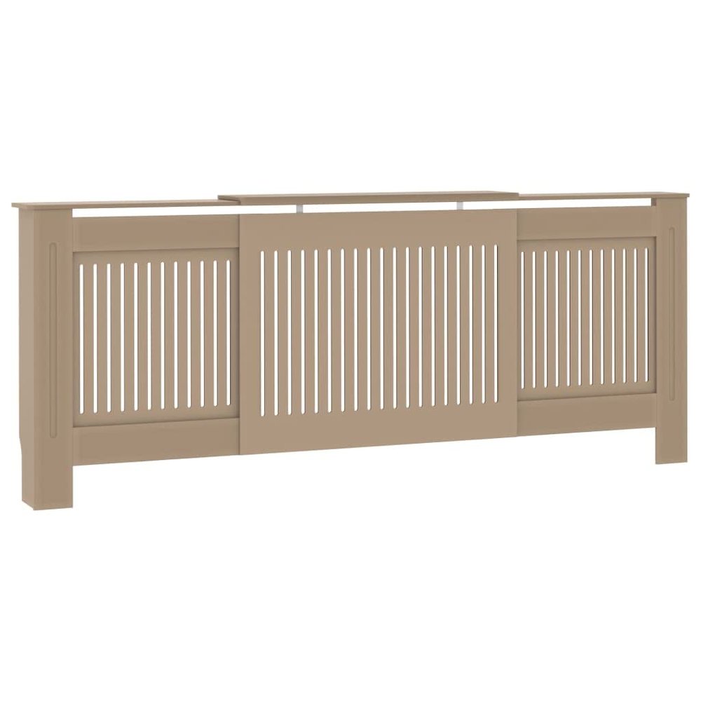 vidaXL Radiator Cover, Heater Cover Cupboard Shelf, Radiator Cover Heating Cabinet for Home Office Living Room Furniture Decor, MDF