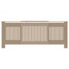 vidaXL Radiator Cover, Heater Cover Cupboard Shelf, Radiator Cover Heating Cabinet for Home Office Living Room Furniture Decor, MDF view 4