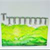 Modern Menorah with Candles - AM-012 view 2
