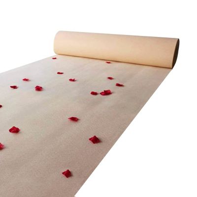 Aisle Carpet Runner Rug Wedding Champagne Runway Carpet Rugs Non-Slip Event Runner Roll for Christmas Thanksgiving Opening Celebration Event, 2mm Thickness (Size : 1.2x10m)