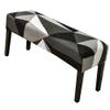 ALABOW High Stretch Ottoman Cover with Elastic Bottom, Soft Slipcover Jacquard Fabric Small Checks Rectangle Storage Stool Cover Furniture Covers (Color : #69) view 1