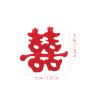 Alipis 120pcs Chinese Wedding Confetti Mini Decor for Celebrations Lightweight Scatter Confetti for Weddings Valentine Day and Romantic Occasions view 4