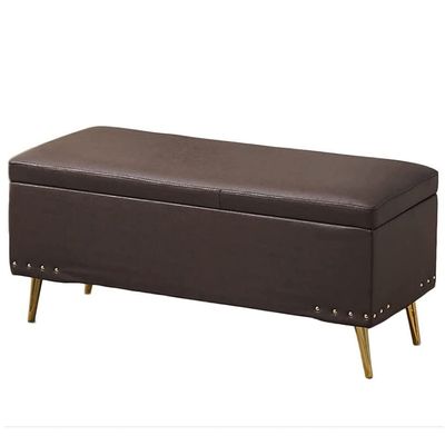Storage Stool Light Luxury Sofa Storage Stool Home Entrance Leisure Bed End Stool Shoe Changing Stool, Fine Workmanship Convenient StorageColour:Light Gray,Size:60x40x45cm/23.6x15.7x17.7in