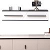 IBOWZ Floating TV Stand Cabinet Wall Mounted Tv Unit Floating Tv Stand,Multimedia Set-Top Box Storage Shelf,Tv Wall Mount Entertainment Unit for Living Room Bedroom view 1