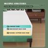 Base Foam Mattress 8 inch Mattress, CertiPUR-US Certified,Breathable Bed Mattress for Cooler Sleep Supportive & Pressure Relief,Removable Soft Cover,White Full view 3