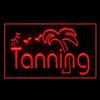 160042 Tanning Beauty Salon Shop Studio Open Display LED Light Neon Sign (21.5" X 12", Red) view 2