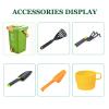 Indoor/Outdoor Composter Kitchen Compost Bin, Small Compost Caddy Bin Food Waste Recycling Bin Pail, Composter Container Trash Bucket with Lid Sealed, Food Scraps Vegetable Peelings Dustbin view 3