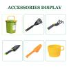 Compost Bin Food Waste Bin Kitchen Compost Caddy, Indoor Recycling Bin Pail Small Trash Can, Small Compost Busket Vegetable Peelings Dustbin, Countertop Composter Container with Lid Sealed view 2