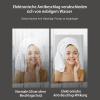 REIFNA Bathroom Mirror with LED Light,Dimmable with Touch Button,with Anti-Fog Function.Ra90 Light Strip,Soft and Eye-Protecting (Size : 80x80cm) view 3