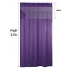 LXHELIVERY Modern Beauty Salon Partition Curtain Light-transmitting Divider Protection Screen, with Bendable Track Curtain System - Used in Office Beauty Salons, (Color : Pink, Size : 3.8 * 2.7m) view 4