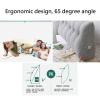 BOSUGE Large Bolster Triangular Headboard Pillow-Large Bolster Headboard Pillow,Ergonomic Reading Bed Rest Pillow for Back Pain Relief & Cool Sleep,Soft Firm Headboard Pillow (White, Full) view 4