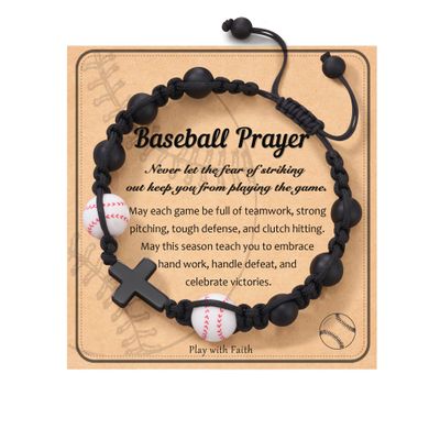 HGDEER Teen Gifts, Baseball Gifts, Baseball Bracelets Accessories Stuff for 7/8/10/11/12/13 Year Old Teen Son Grandson Friend Gift Ideas