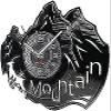 Wall Clock 12 Inch Retro Home Watches Wildlife Music Album Clock Wall Clock Mechanism Clock Clock Mechanism view 2